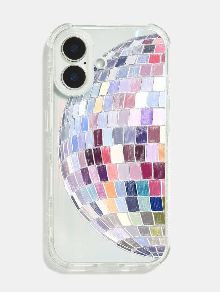 Rainbow Disco Ball Shock iPhone Case