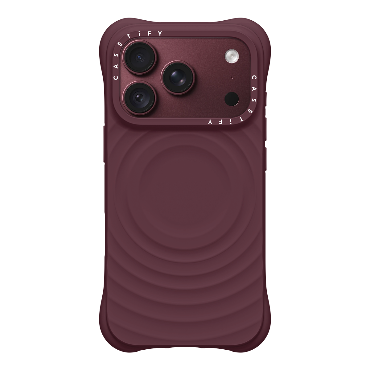 Rippled Phone Case - Fig Purple
